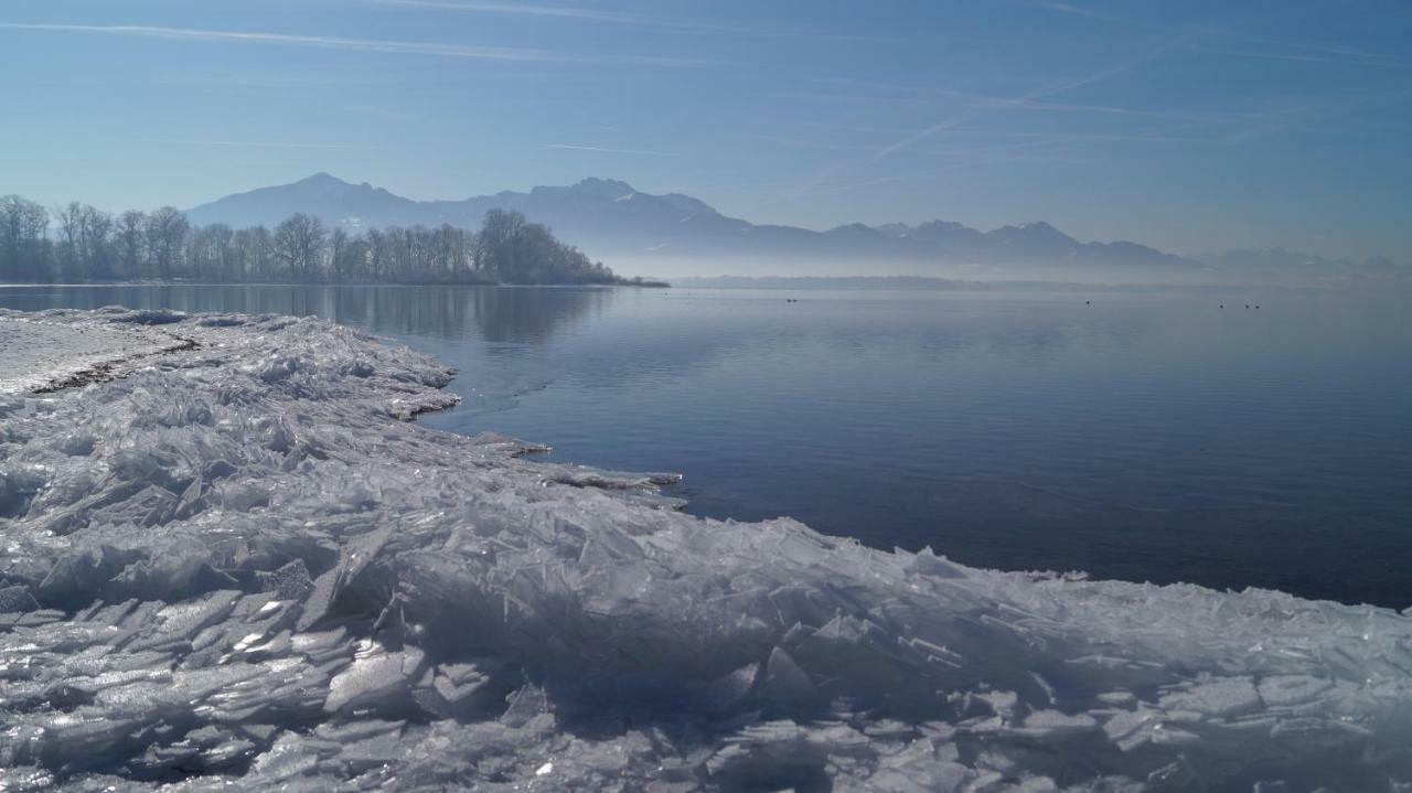 Ferienwohnung Fritzenwenger Übersee Zewnętrze zdjęcie